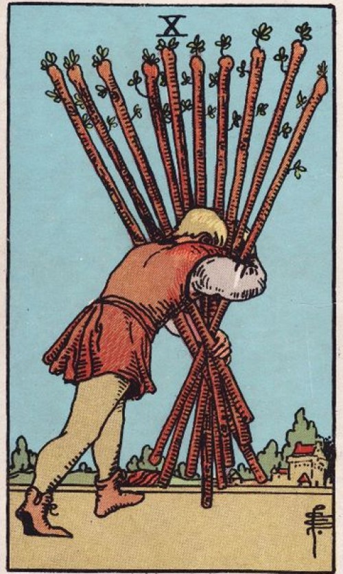 Ten of Wands