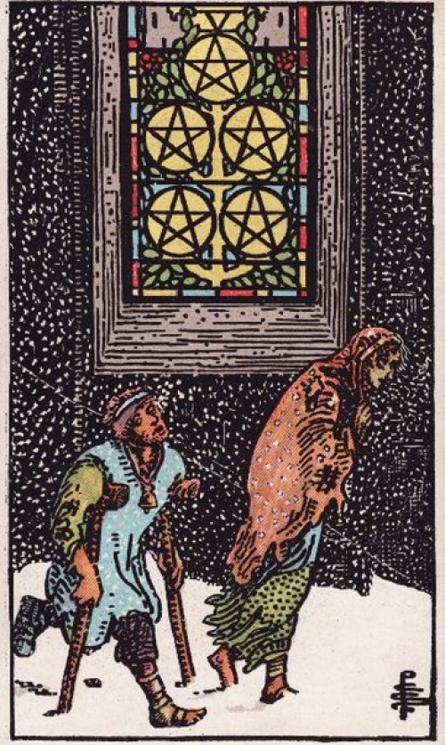 Five of Pentacles