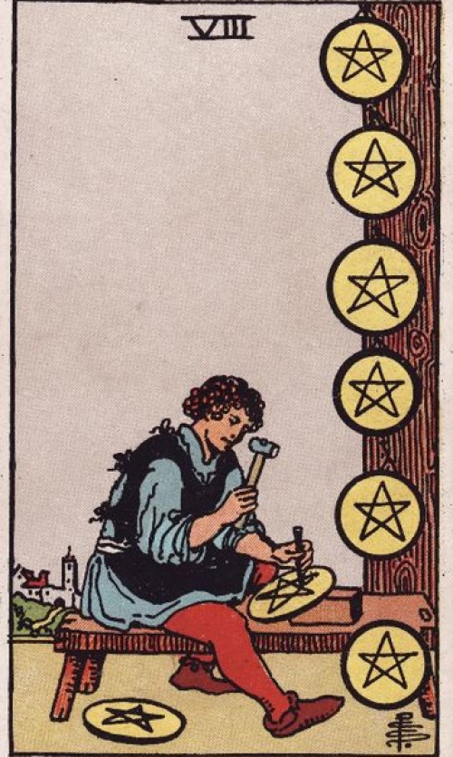 Eight of Pentacles