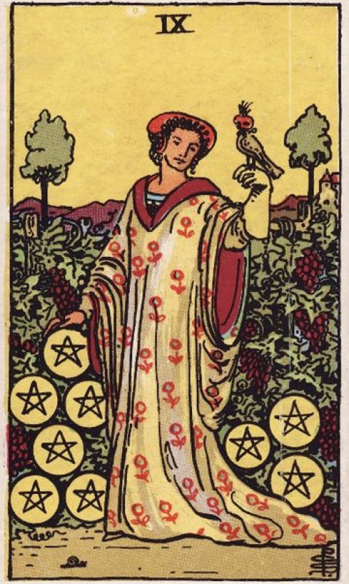 Nine of Pentacles