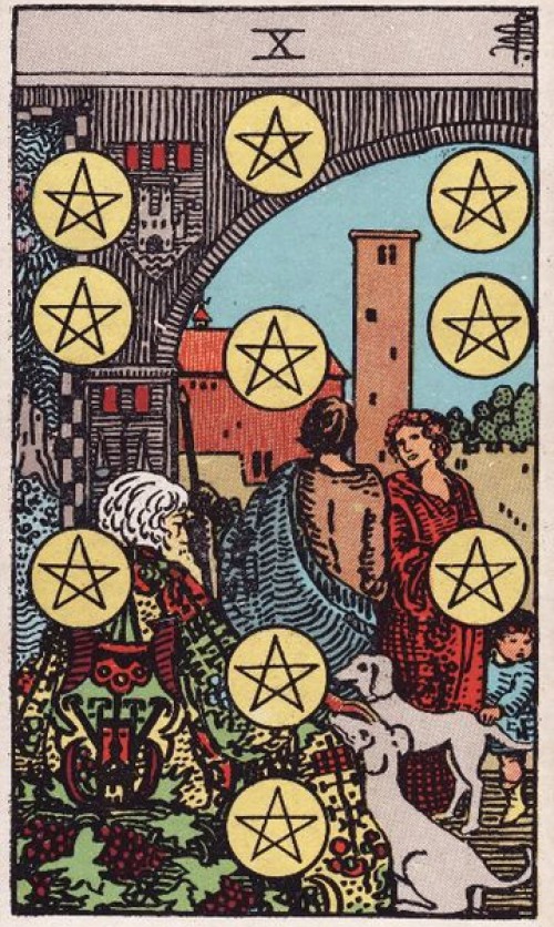 Ten of Pentacles