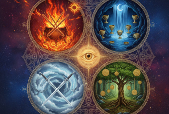 Làm quen với 4 nguyên tố trong Tarot: Lửa, Nước, Khí và Đất